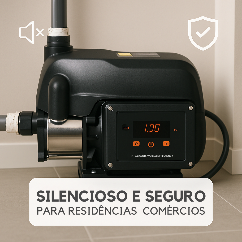 Operação Silenciosa e com Proteção Eletrônica Integrada