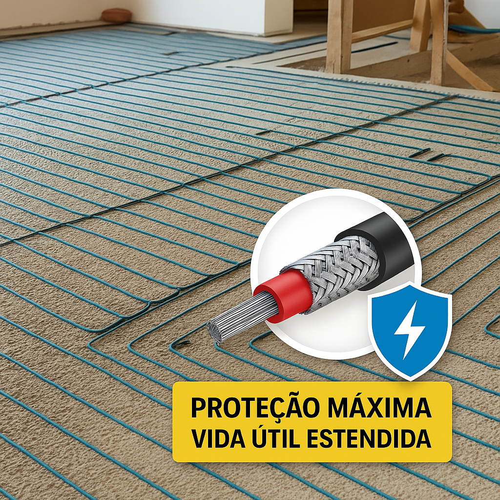 Fios Calefatores Blindados com Dupla Isolação
