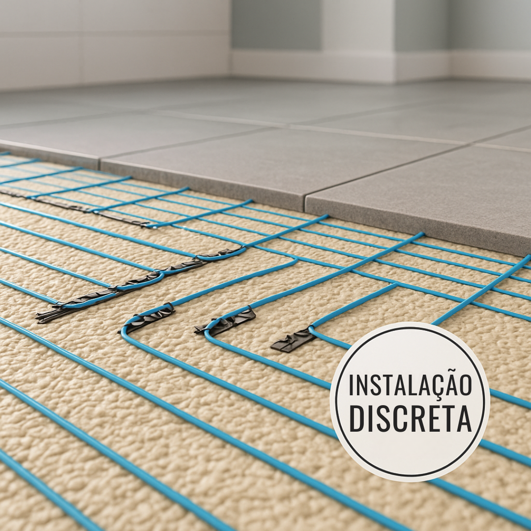 Instalação Embutida Sob o Piso