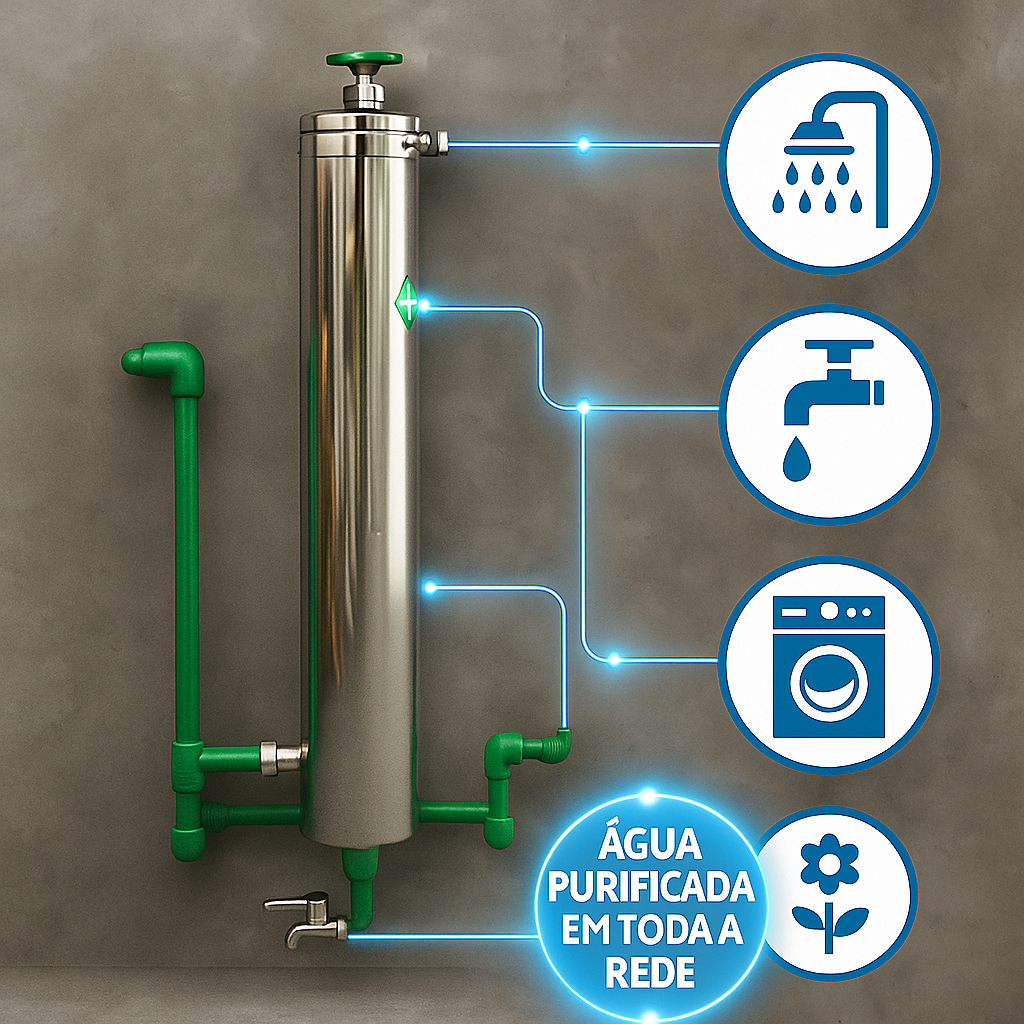 Proteção Total para Toda a Rede Hidráulica