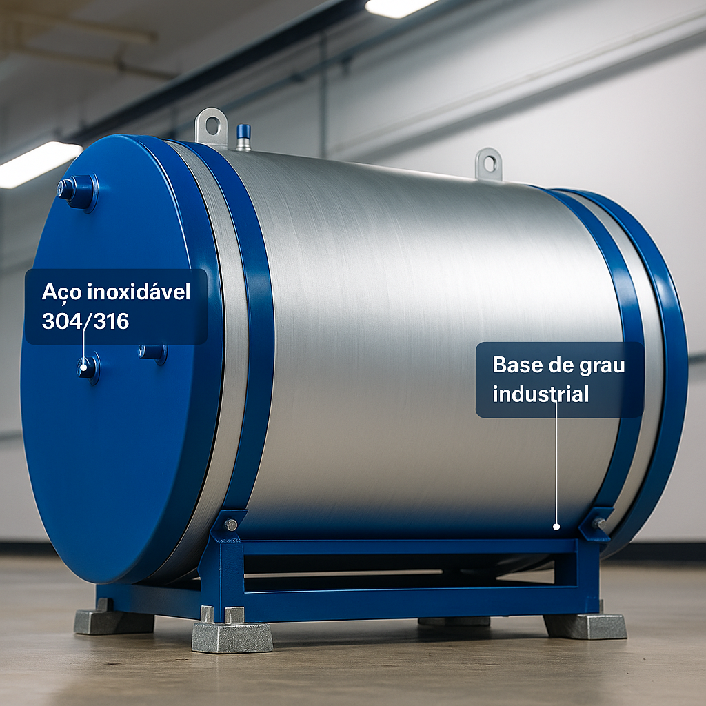 Estrutura Robusta e Durável